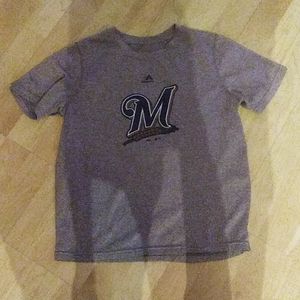 Milwaukee brewers boys shirt